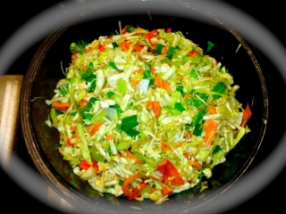 Cabbage Salad (another view)
